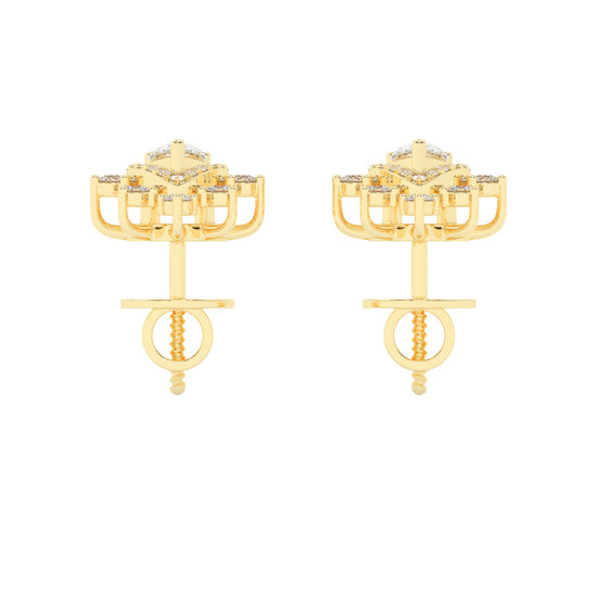 Aurora Drip â€“ Teardrop Cluster Earrings