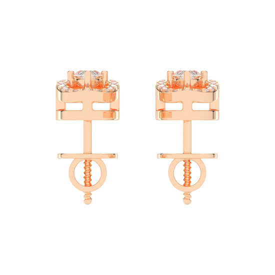 Virelle Spark â€“ Marquise Halo Earrings