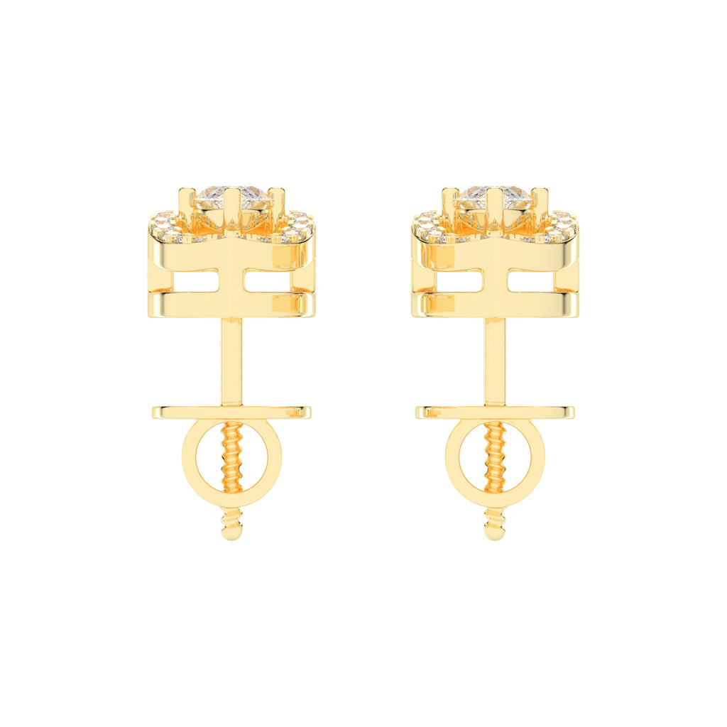 Virelle Spark â€“ Marquise Halo Earrings