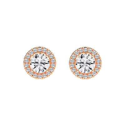 Luna Gleam â€“ Double Halo Studs