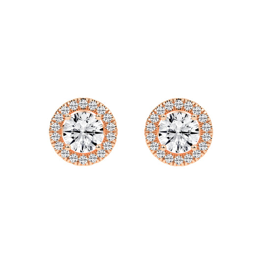 Luna Gleam â€“ Double Halo Studs