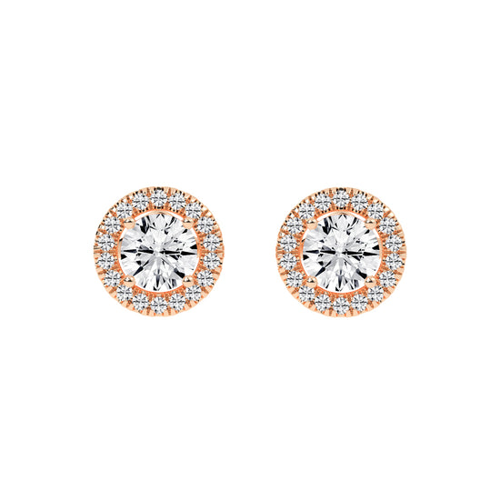 Luna Gleam â€“ Double Halo Studs