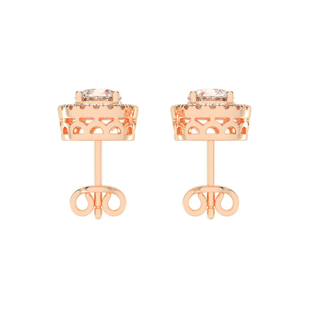 Luna Gleam â€“ Double Halo Studs