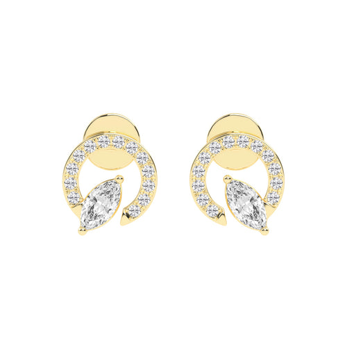 Aura Marquise Embrace Diamond Studs