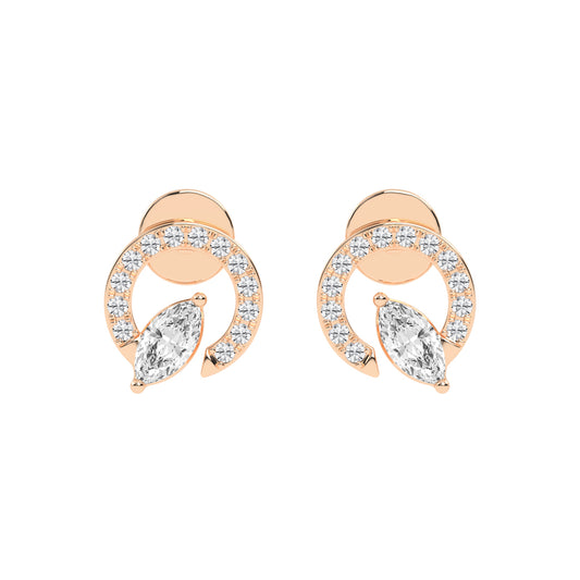 Aura Marquise Embrace Diamond Studs