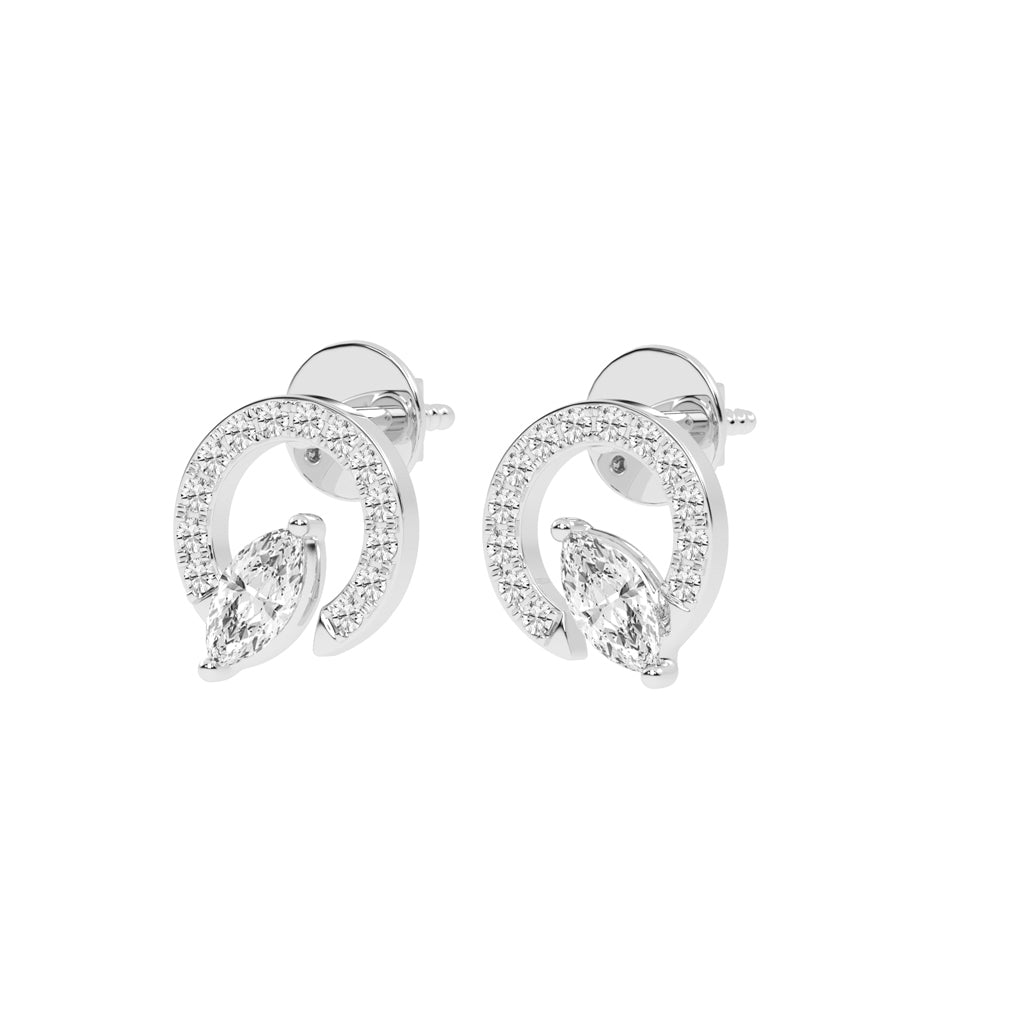 Aura Marquise Embrace Diamond Studs