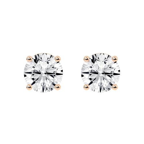 Serenya Pure Lab Diamond Stud Earrings