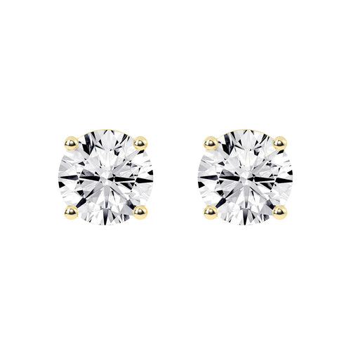 Serenya Pure Lab Diamond Stud Earrings