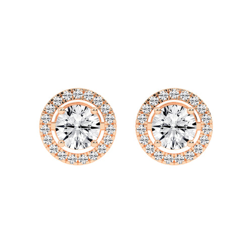 Maelis Everyday Luxe Lab Diamond Stud Earrings