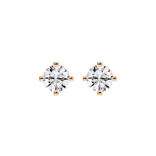 Evana Classic Light Lab Diamond Stud Earrings