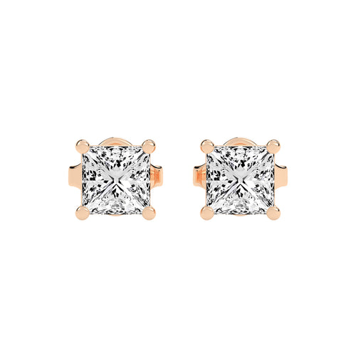 Elowen Classic Lab Diamond Stud Earrings