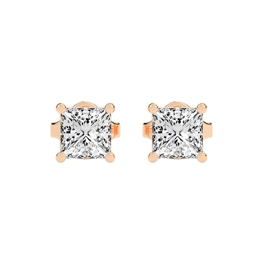Elowen Classic Lab Diamond Stud Earrings