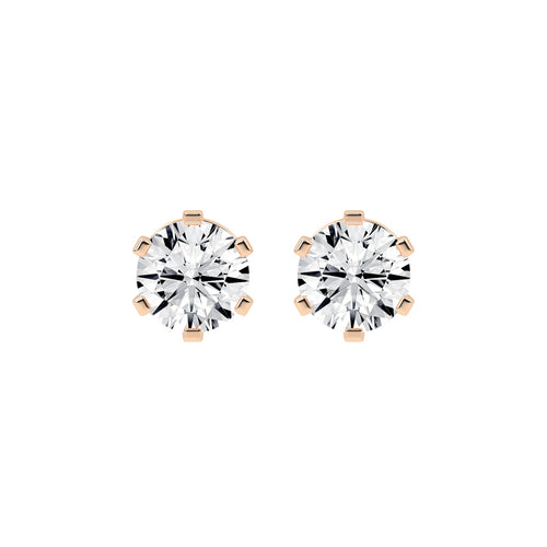 Vertex Sparkle Triangle Frame Earrings