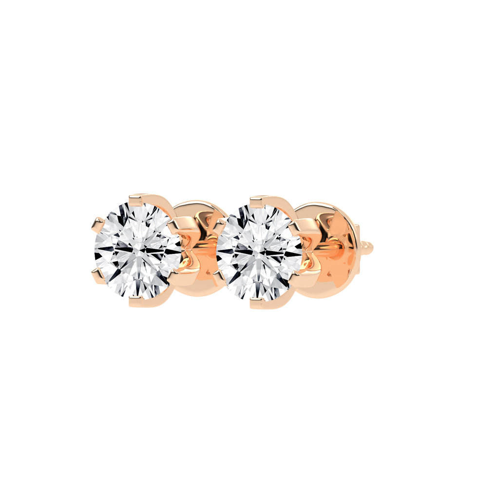 Vertex Sparkle Triangle Frame Earrings