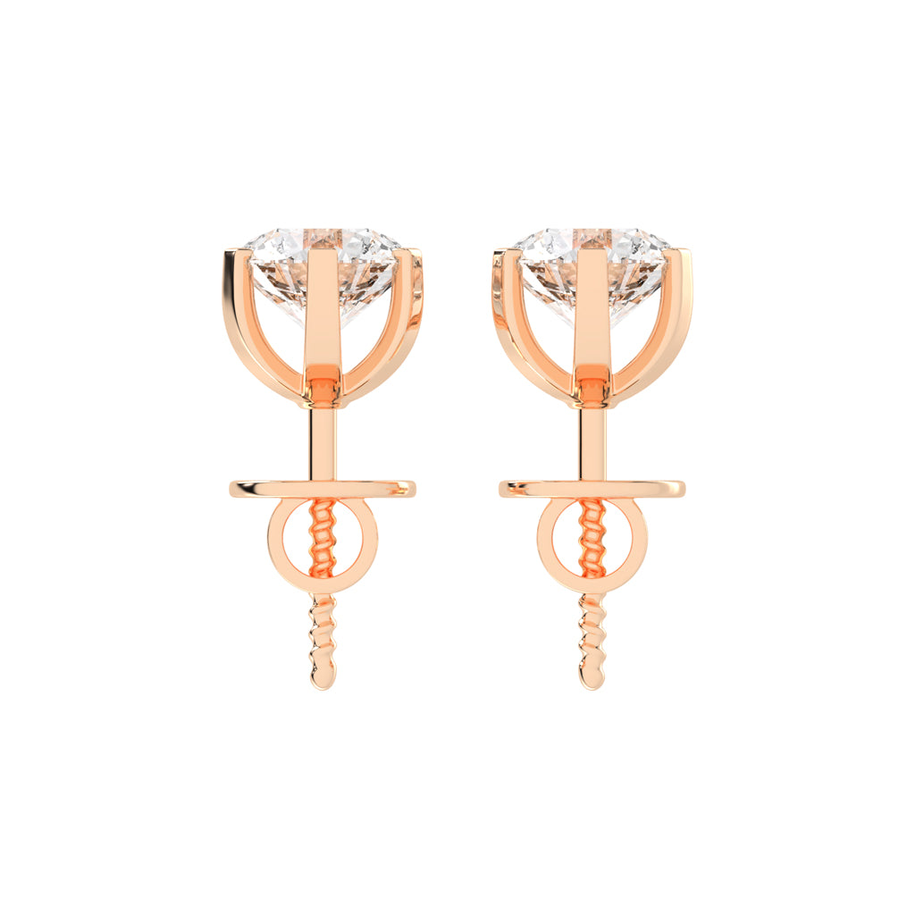 Vertex Sparkle Triangle Frame Earrings
