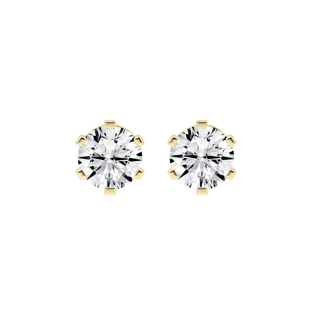 Vertex Sparkle Triangle Frame Earrings