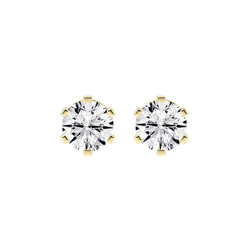 Vertex Sparkle Triangle Frame Earrings