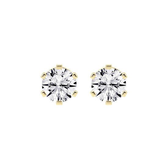 Vertex Sparkle Triangle Frame Earrings