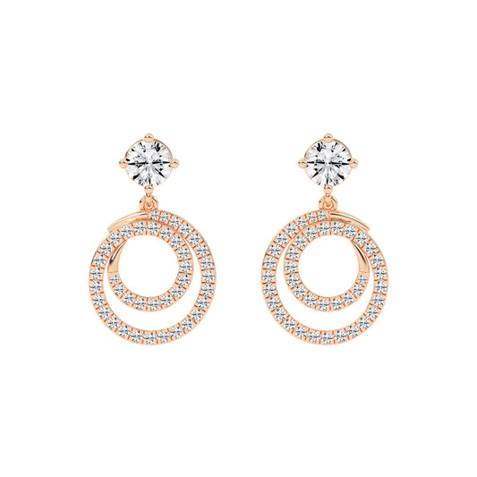 Orbiting Radiance Drop Earrings