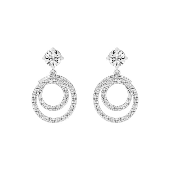 Orbiting Radiance Drop Earrings