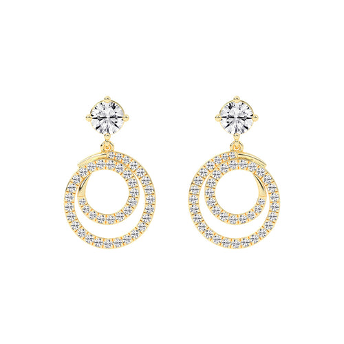 Orbiting Radiance Drop Earrings