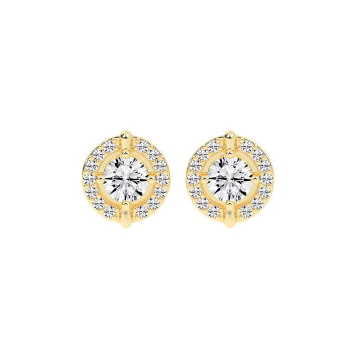 Compass Star Halo Studs