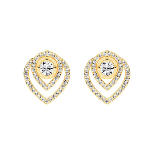 Dual Drop Radiance Studs