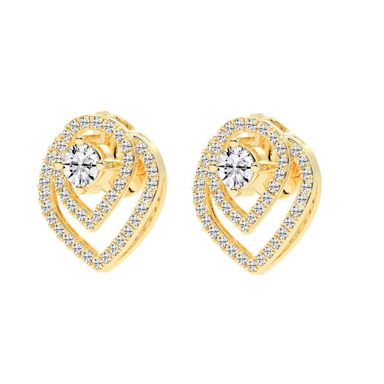 Dual Drop Radiance Studs