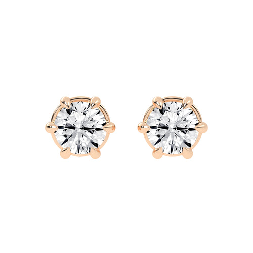 Wonderful Round Shape Studs Earrings