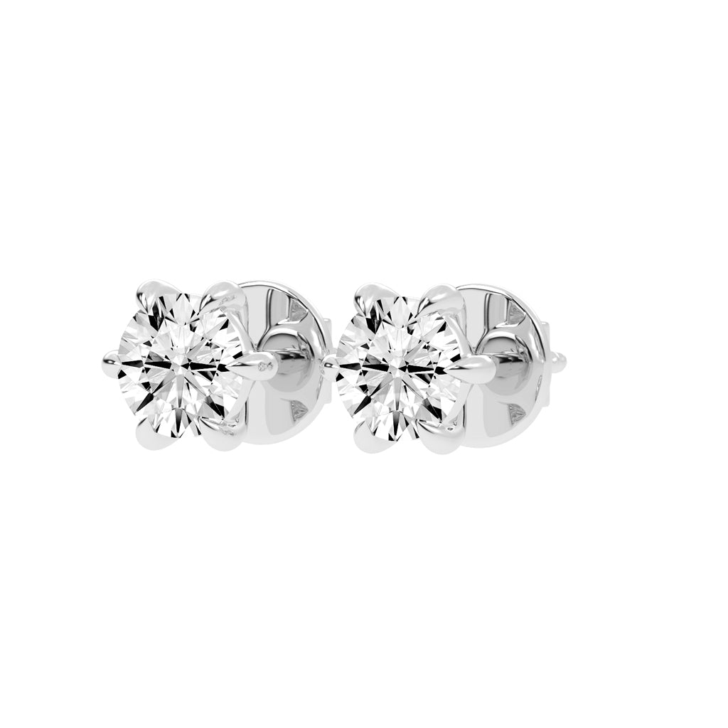Wonderful Round Shape Studs Earrings