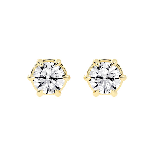 Wonderful Round Shape Studs Earrings