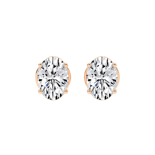 Artisan Blossom Diamond Solitaire Studs
