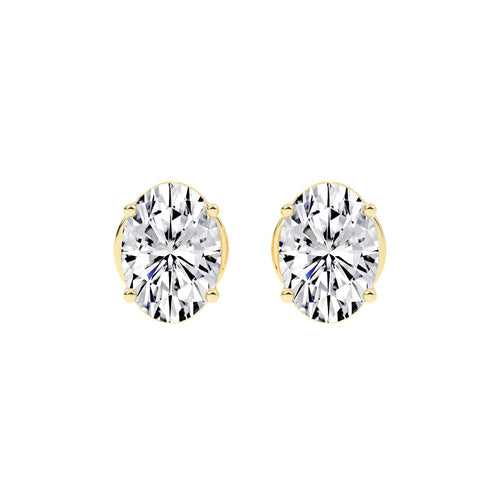 Artisan Blossom Diamond Solitaire Studs