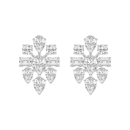 Aurora Blossom Cluster Studs