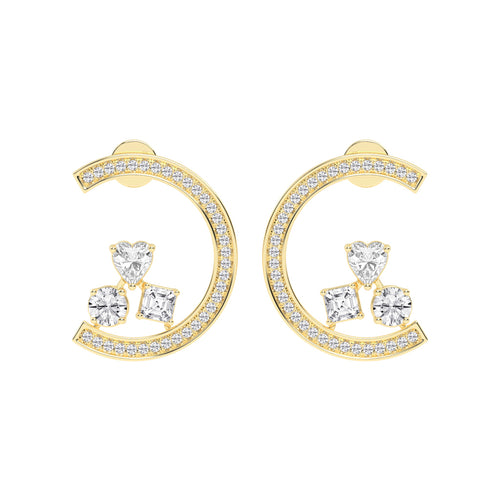 Crescent Lumina Embrace Earrings