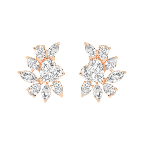 Petal Burst Diamond Studs