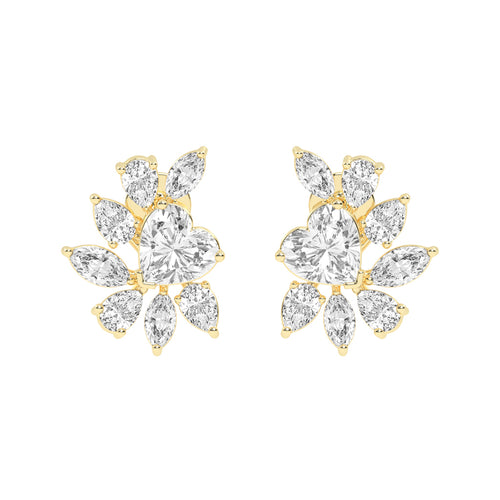 Petal Burst Diamond Studs