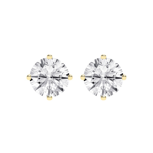 Timeless Brilliance Solitaire Diamond Studs