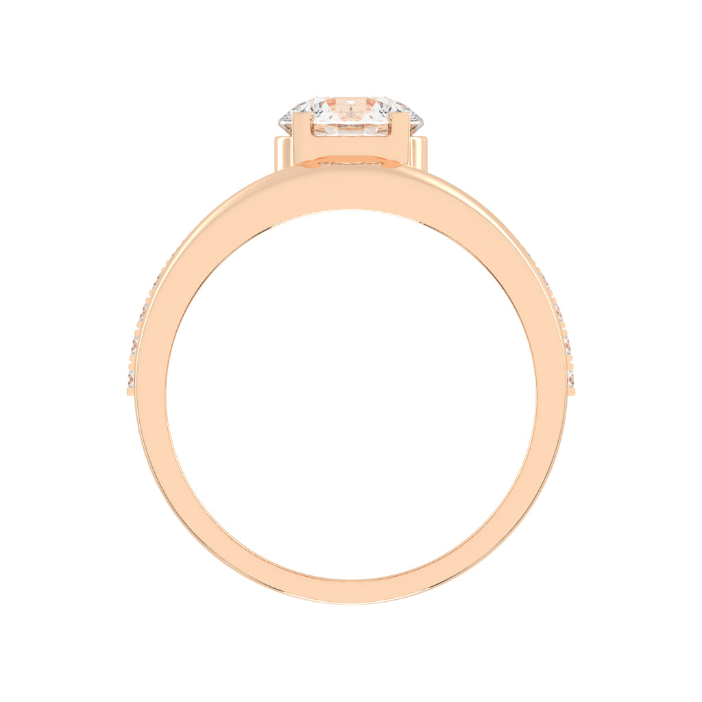 225Ct Round Shape Rings