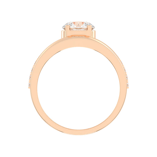 225Ct Round Shape Rings