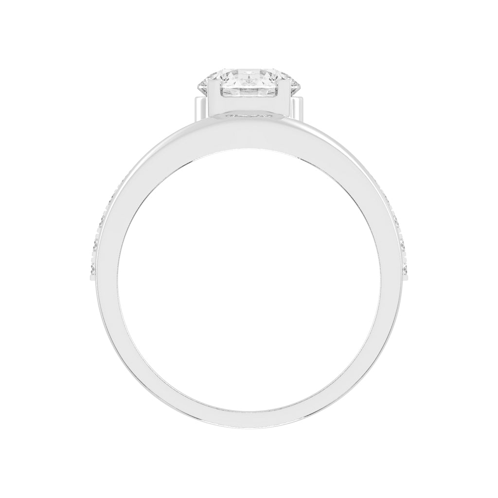 225Ct Round Shape Rings