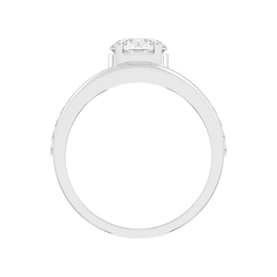 225Ct Round Shape Rings