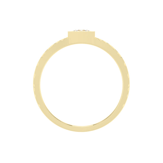 050 Ct Round Shape Rings