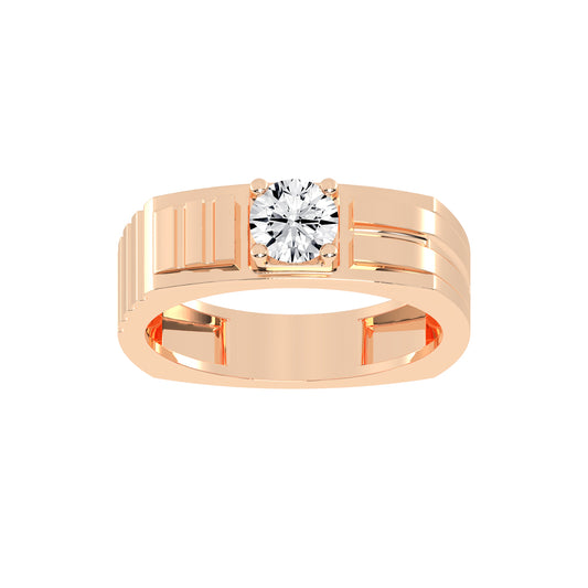 075Ct Round Shape Rings 