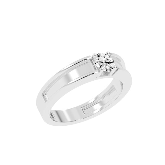 050 Ct Round Shape Rings