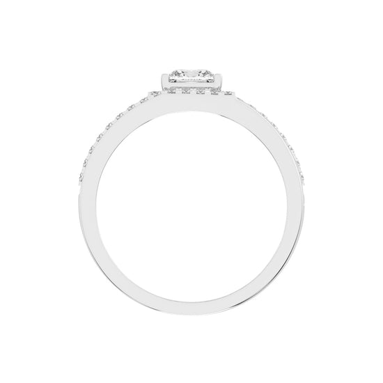 125Ct Princess Shape Solitaire