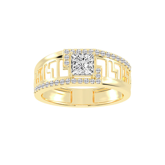 125Ct Princess Shape Solitaire