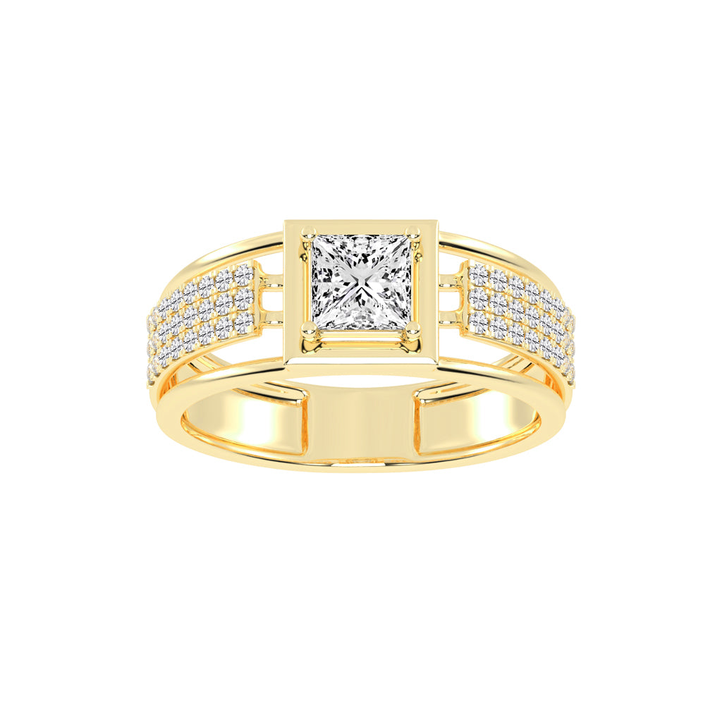 150Ct Princess Shape Solitaire