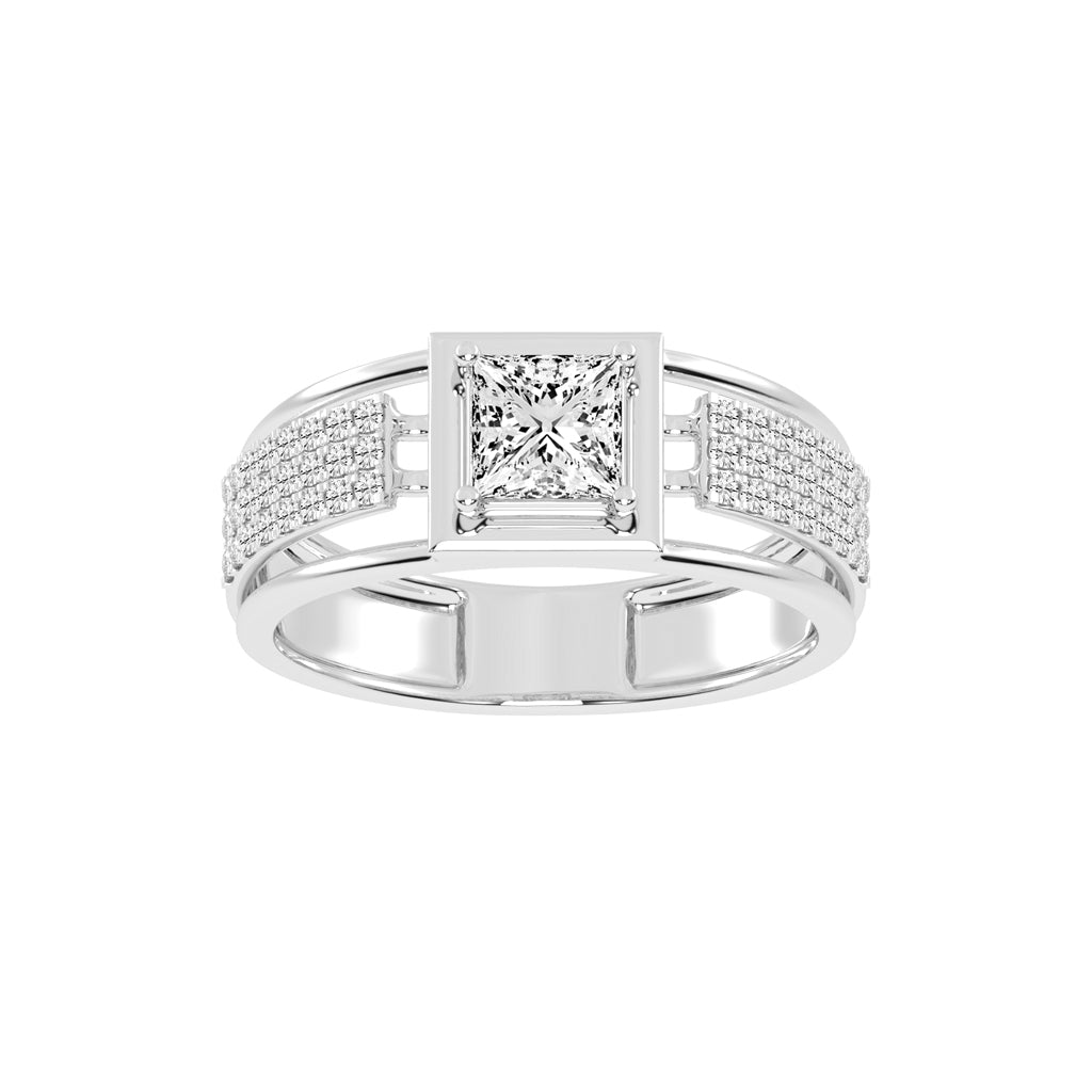 150Ct Princess Shape Solitaire