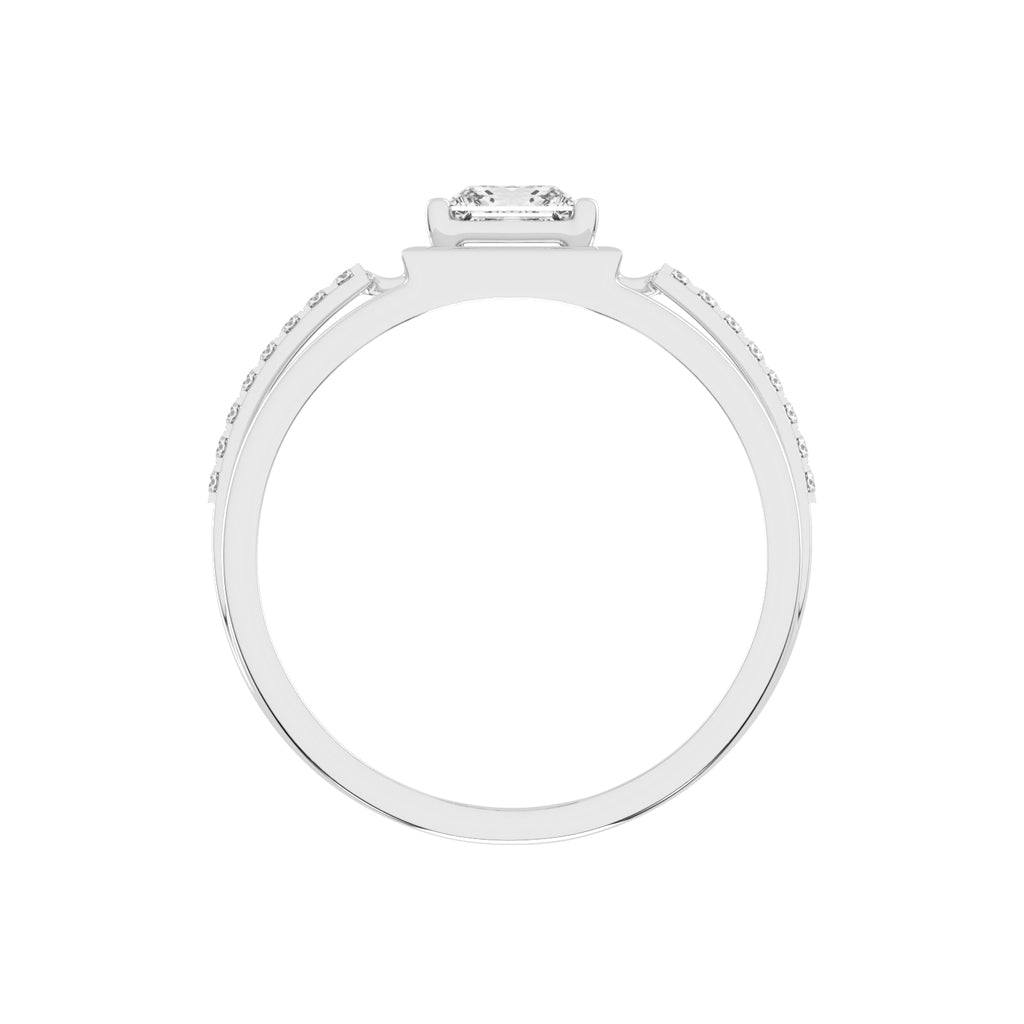 150Ct Princess Shape Solitaire
